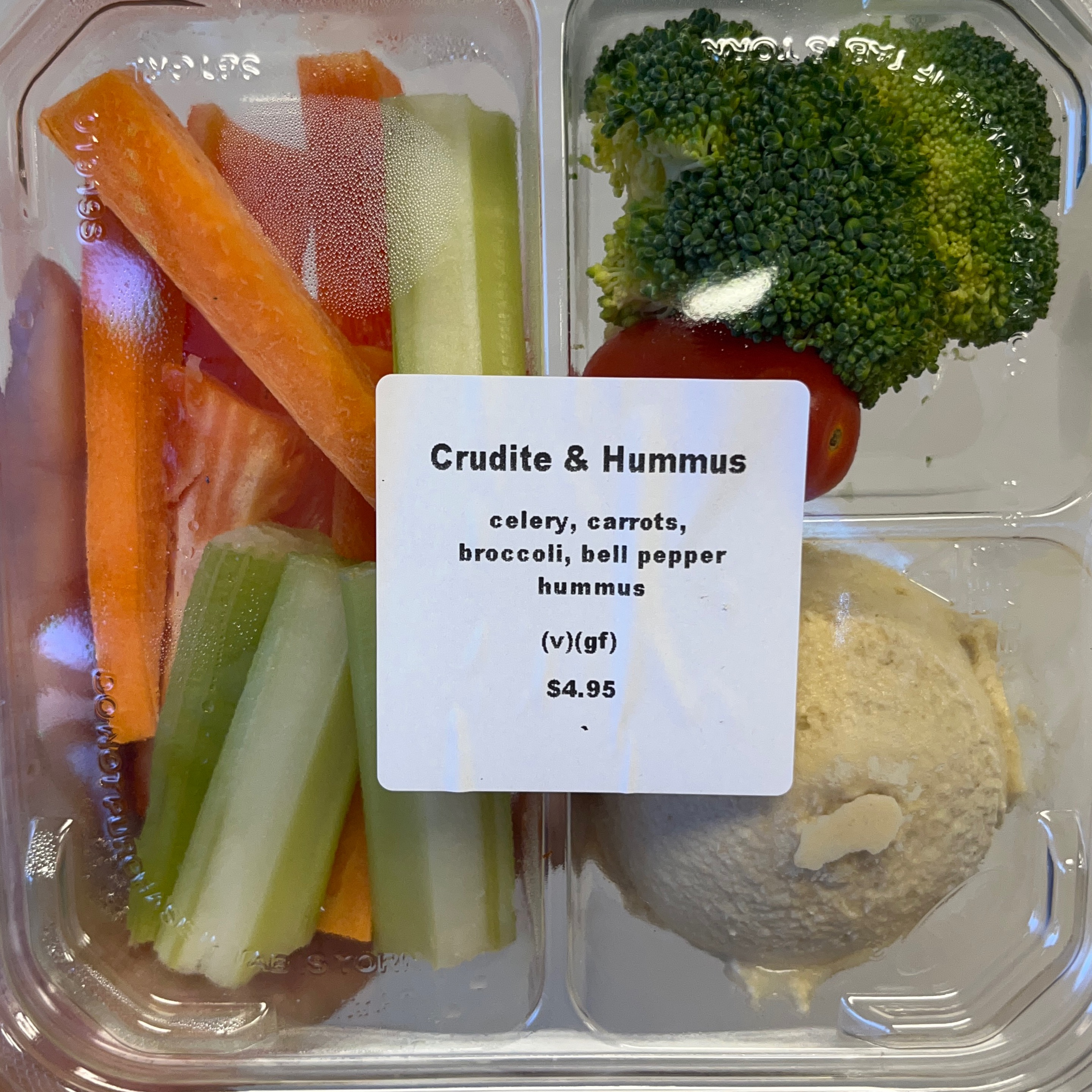 Crudite & Hummus.