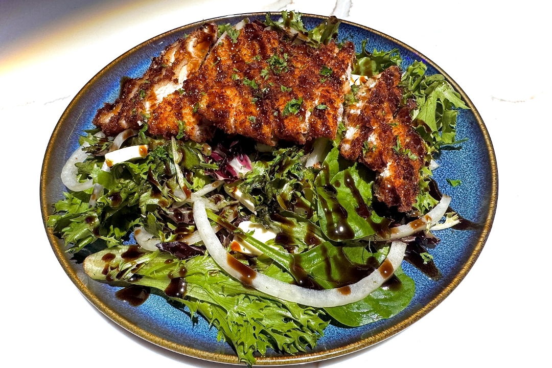 Chicken Milanese Salad.