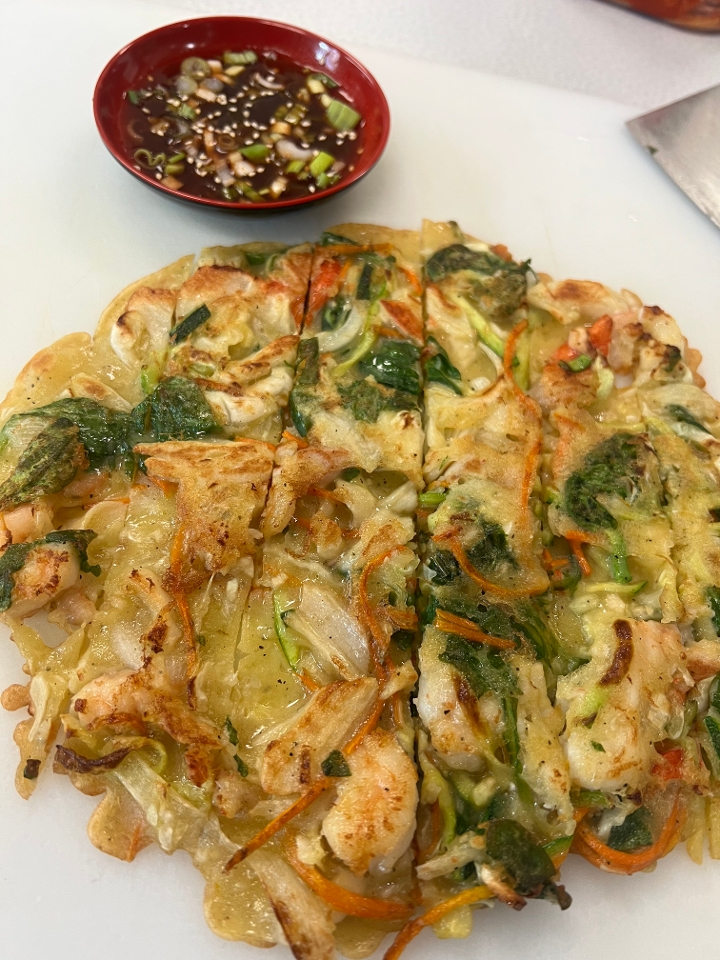 Seafood Pancake.