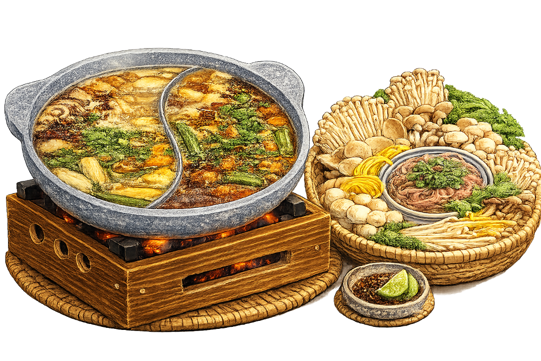 Sen Mushroom Hot Pot.