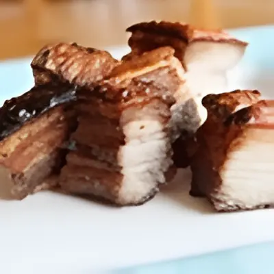 PORK BELLY CHUNKS.