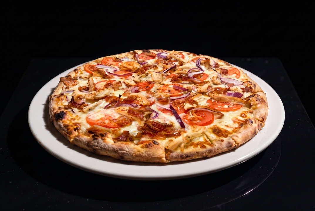 Personal Train De-Luxe Pizza.