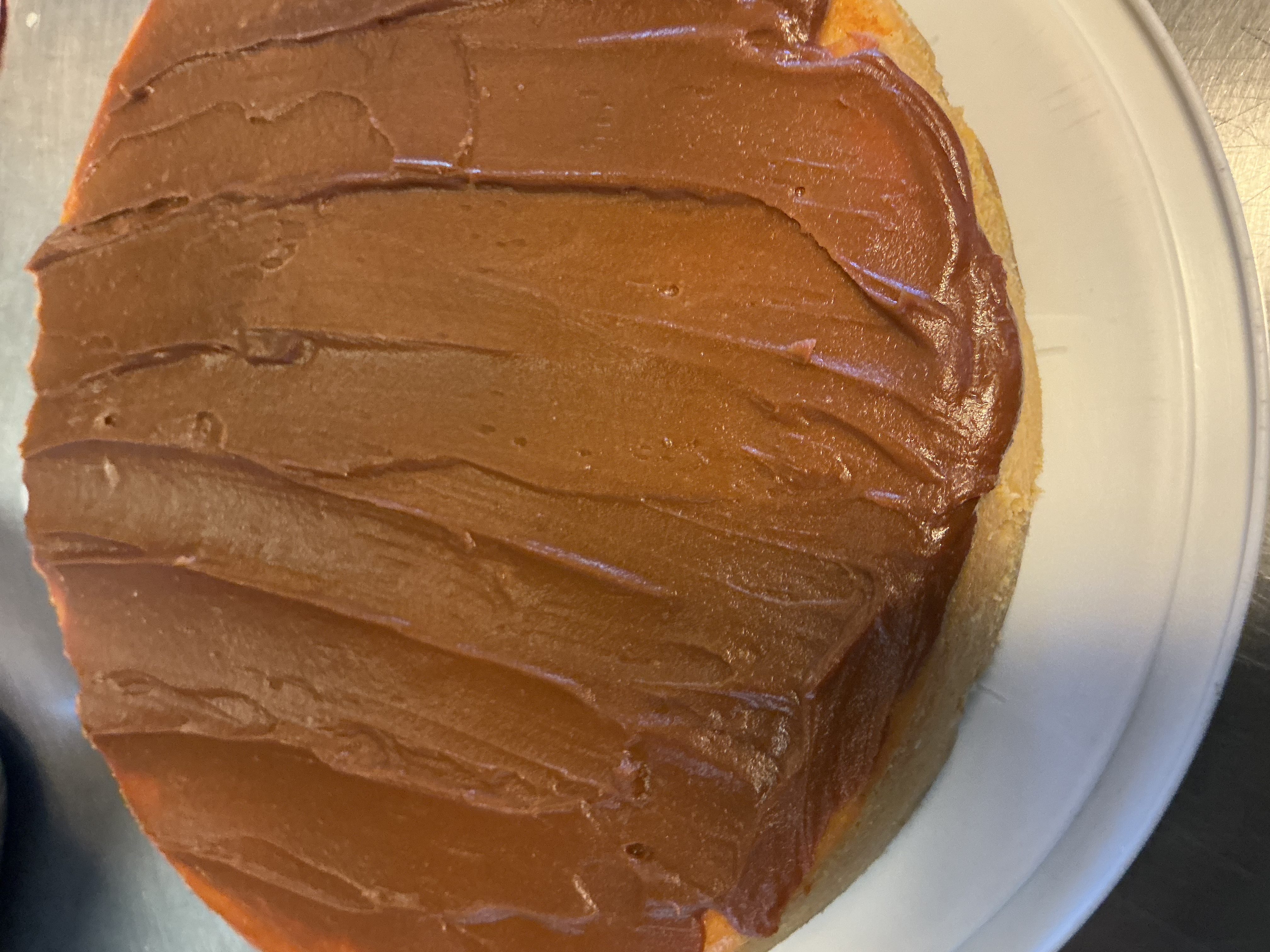 Sweet potato cheesecake.