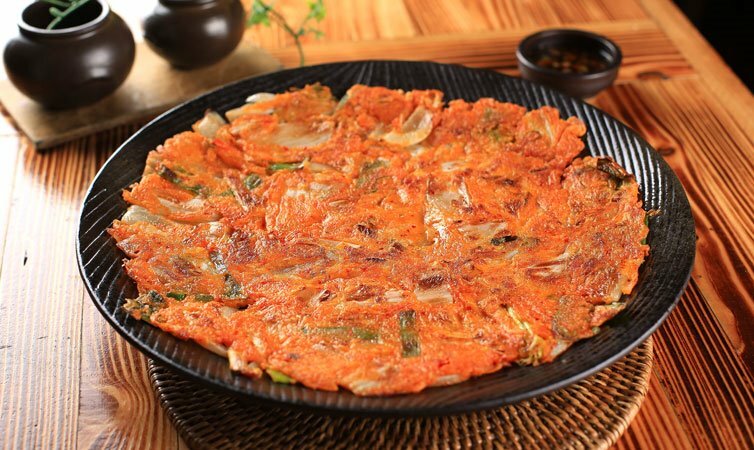 KIMCHI PANCAKE 김치전.