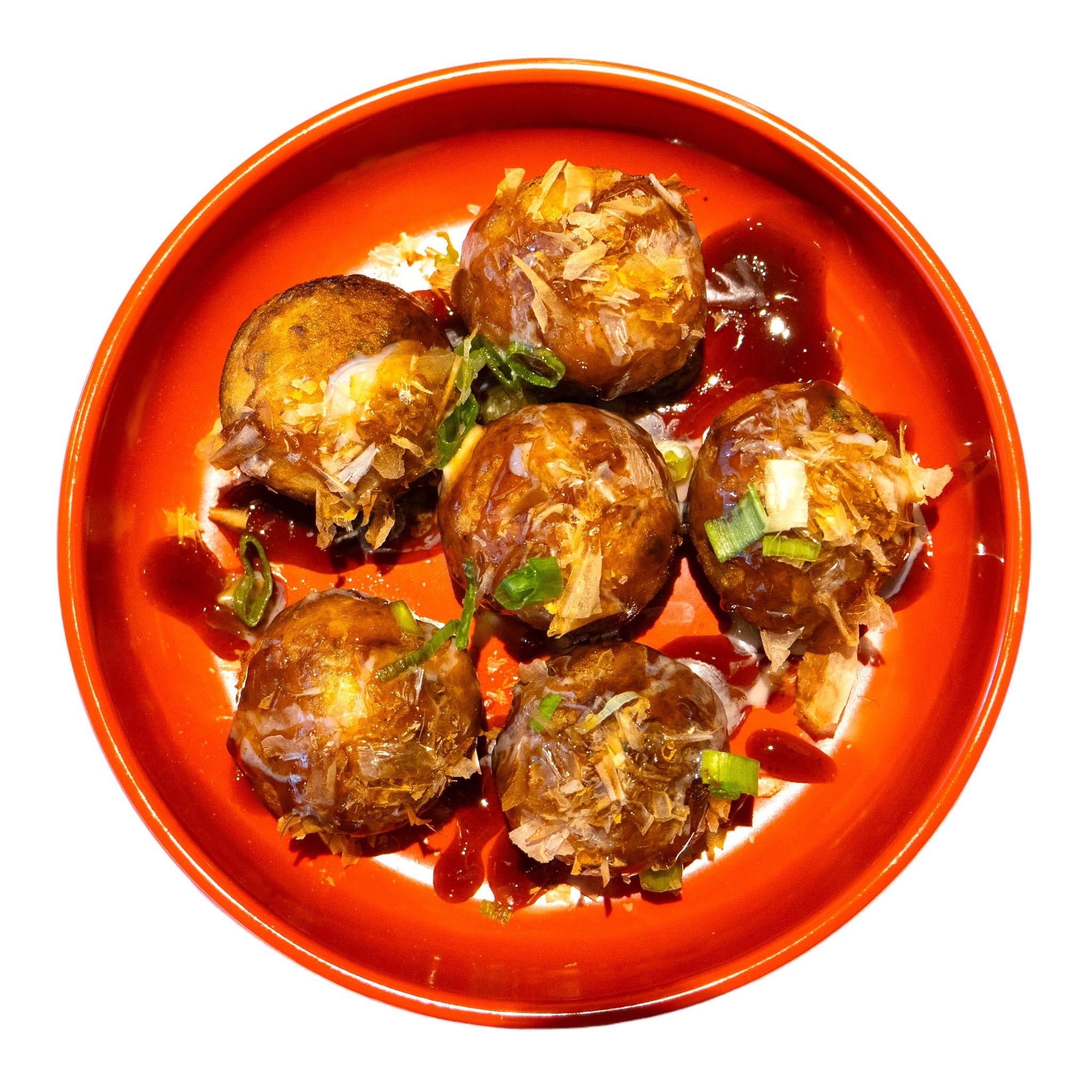 Takoyaki.
