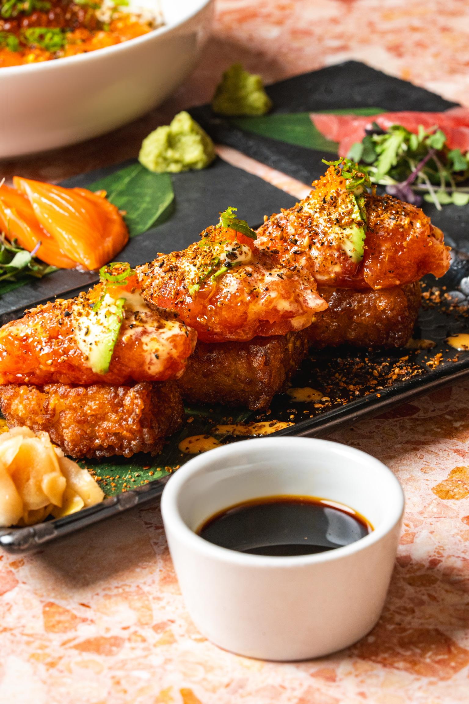 Tuna crispy rice.