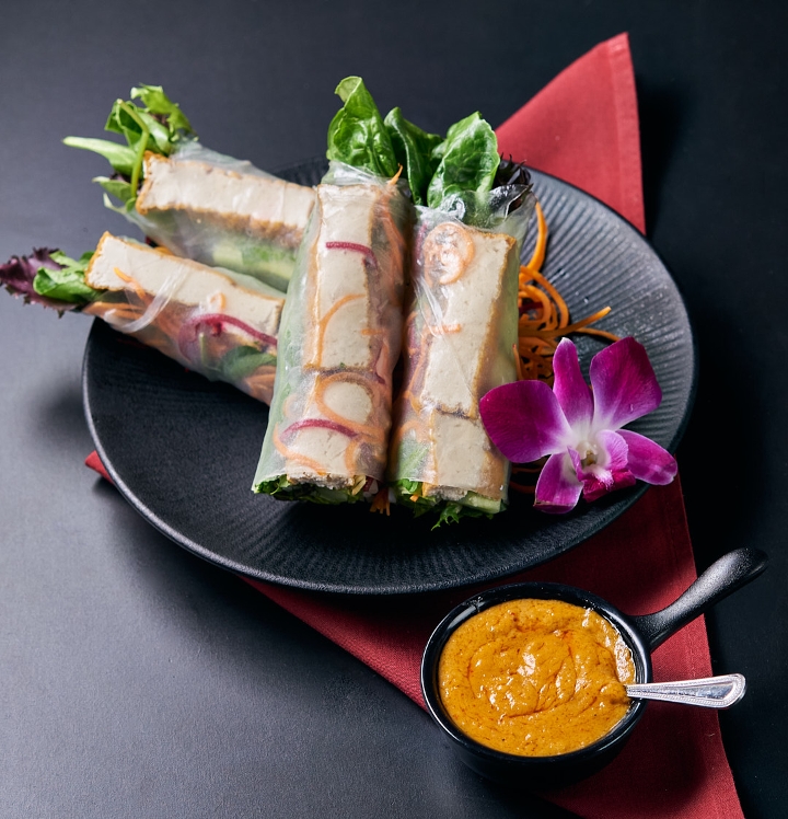 Fresh Tofu Rolls.