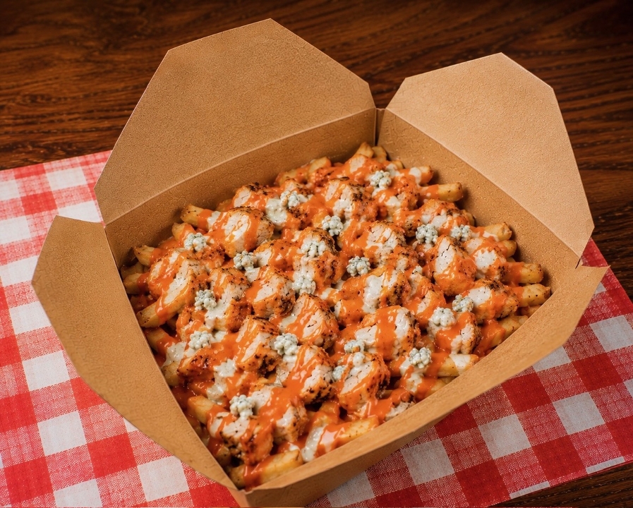 Buffalo Grilled Chicken Fries Bowl.
