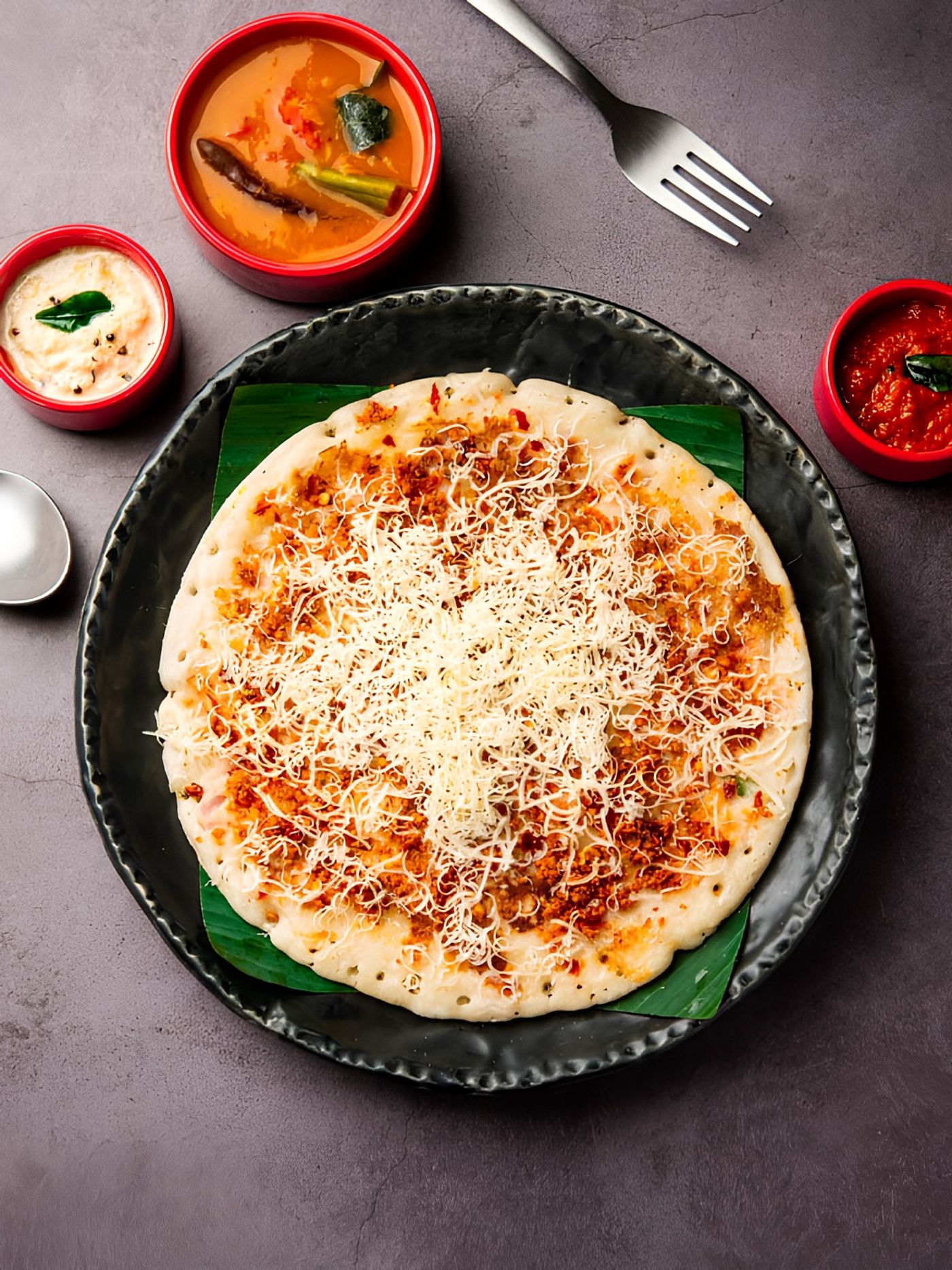 Cheese Uthapam.