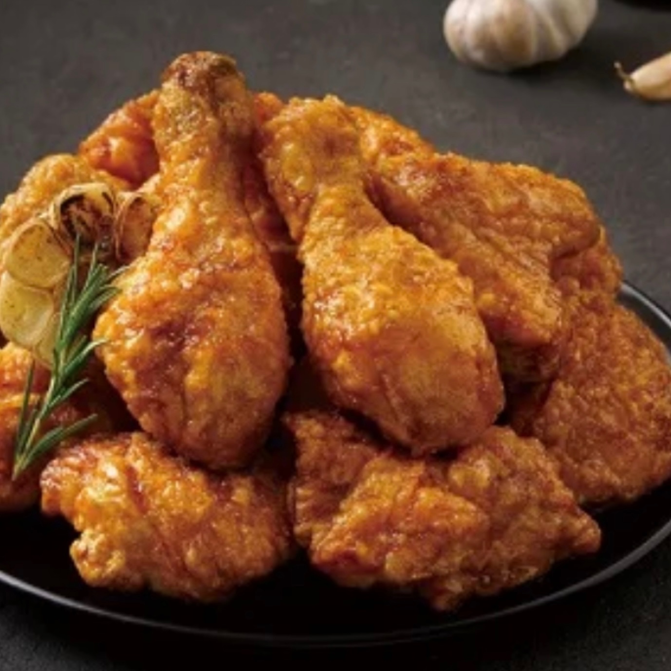 8 - Soy Garlic Wings.