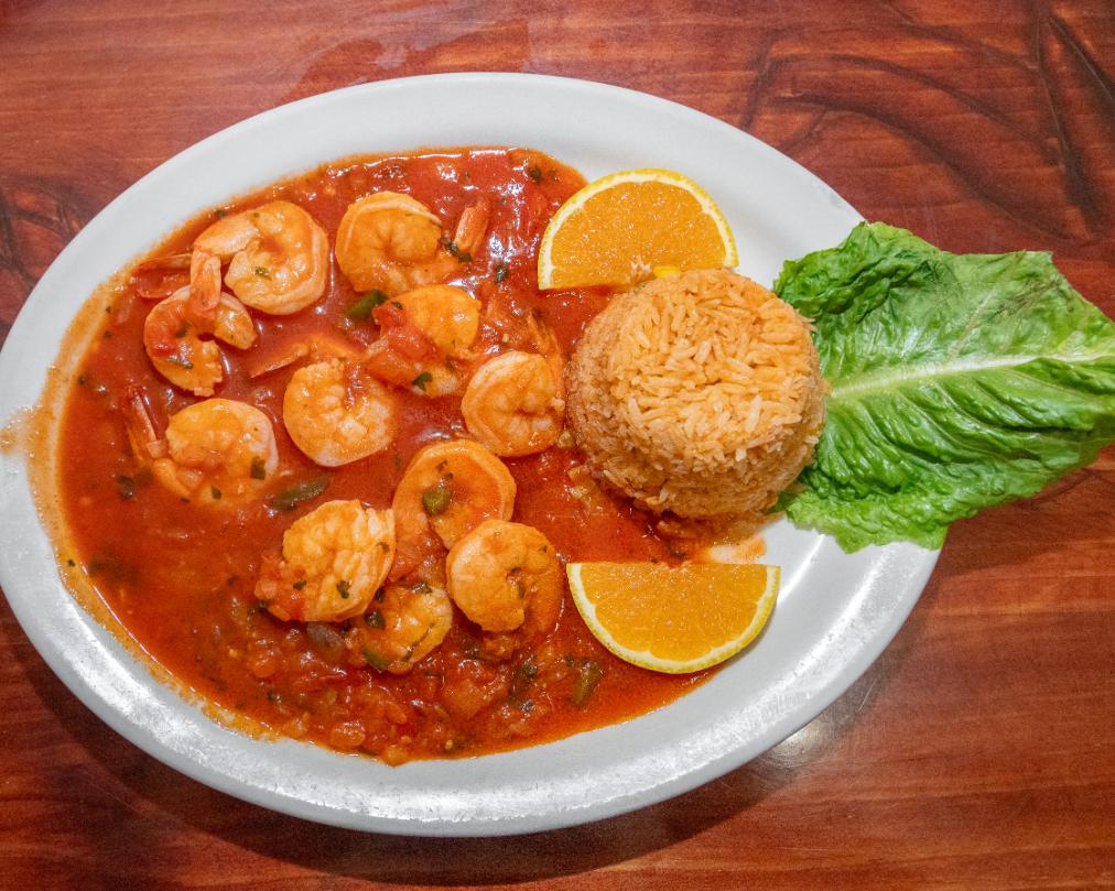 Camarones a La Diabla.