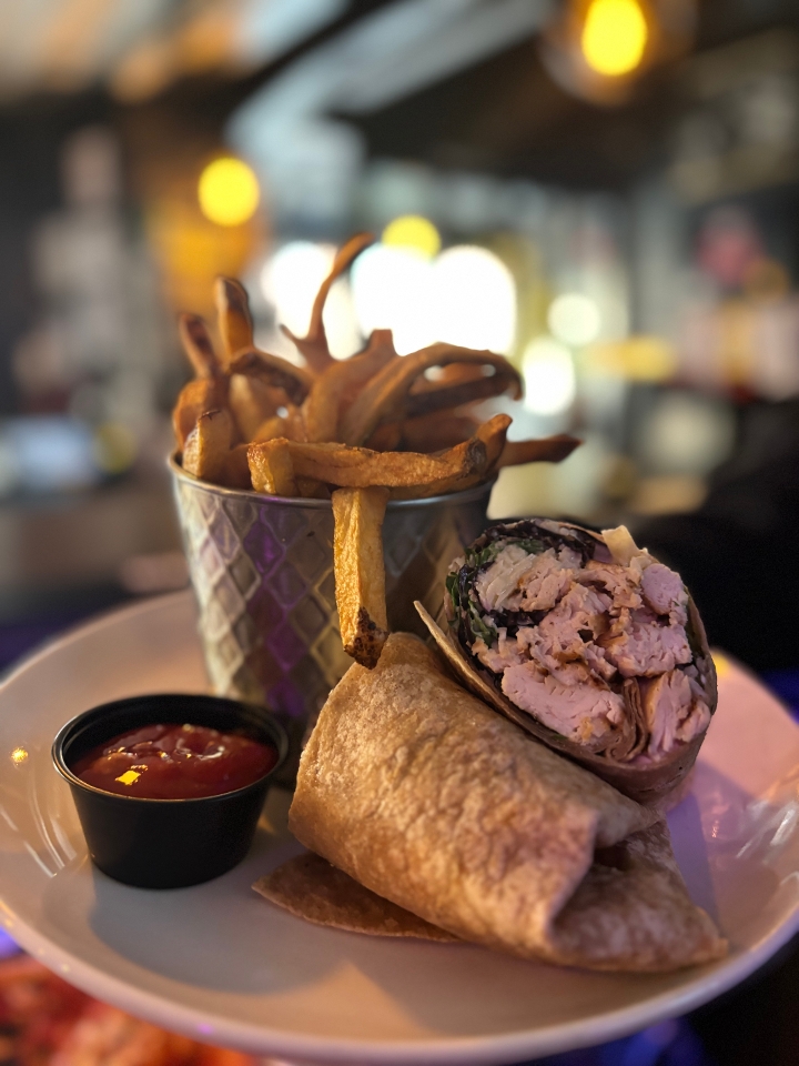 Chicken Caesar Wrap.
