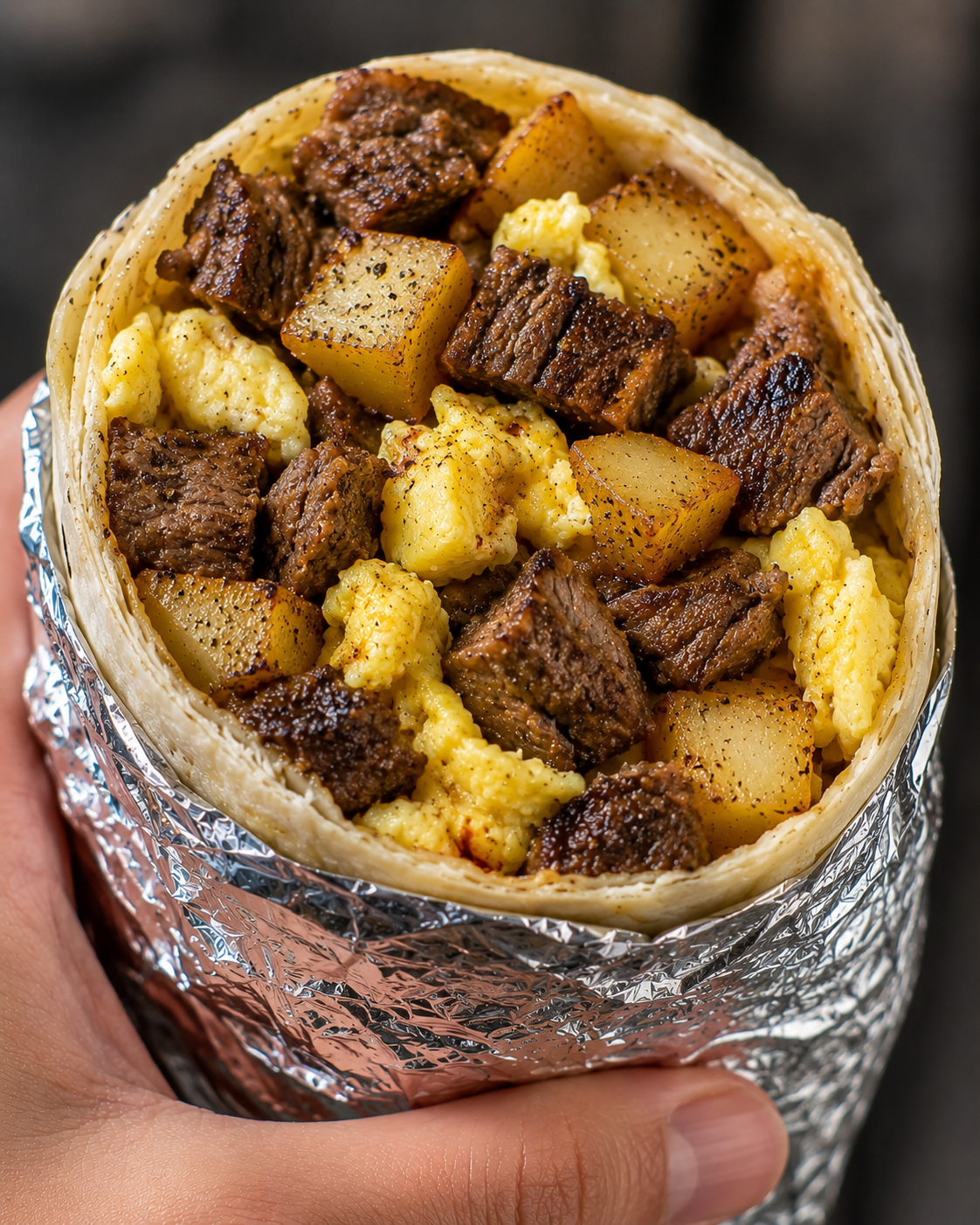 Egg P Steak.