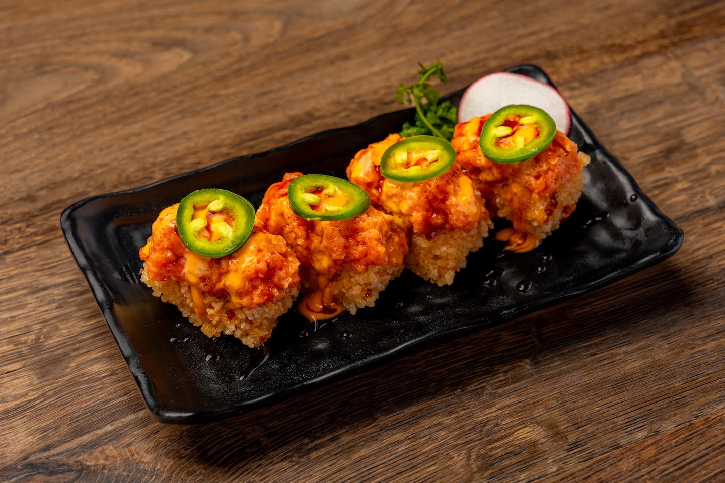 Crispy Rice w/ Spicy Tuna.