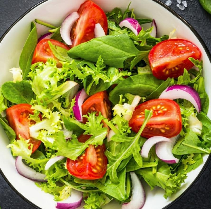 Organic Green Salad.