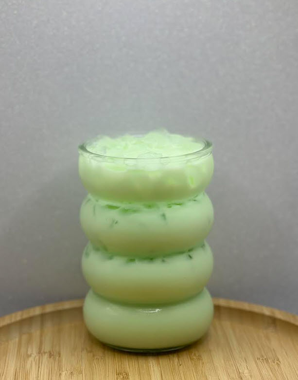 Honeydew Milk Tea.