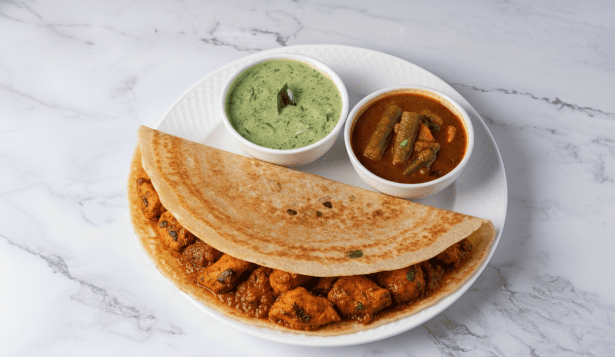 CHICKEN TIKKA DOSA.