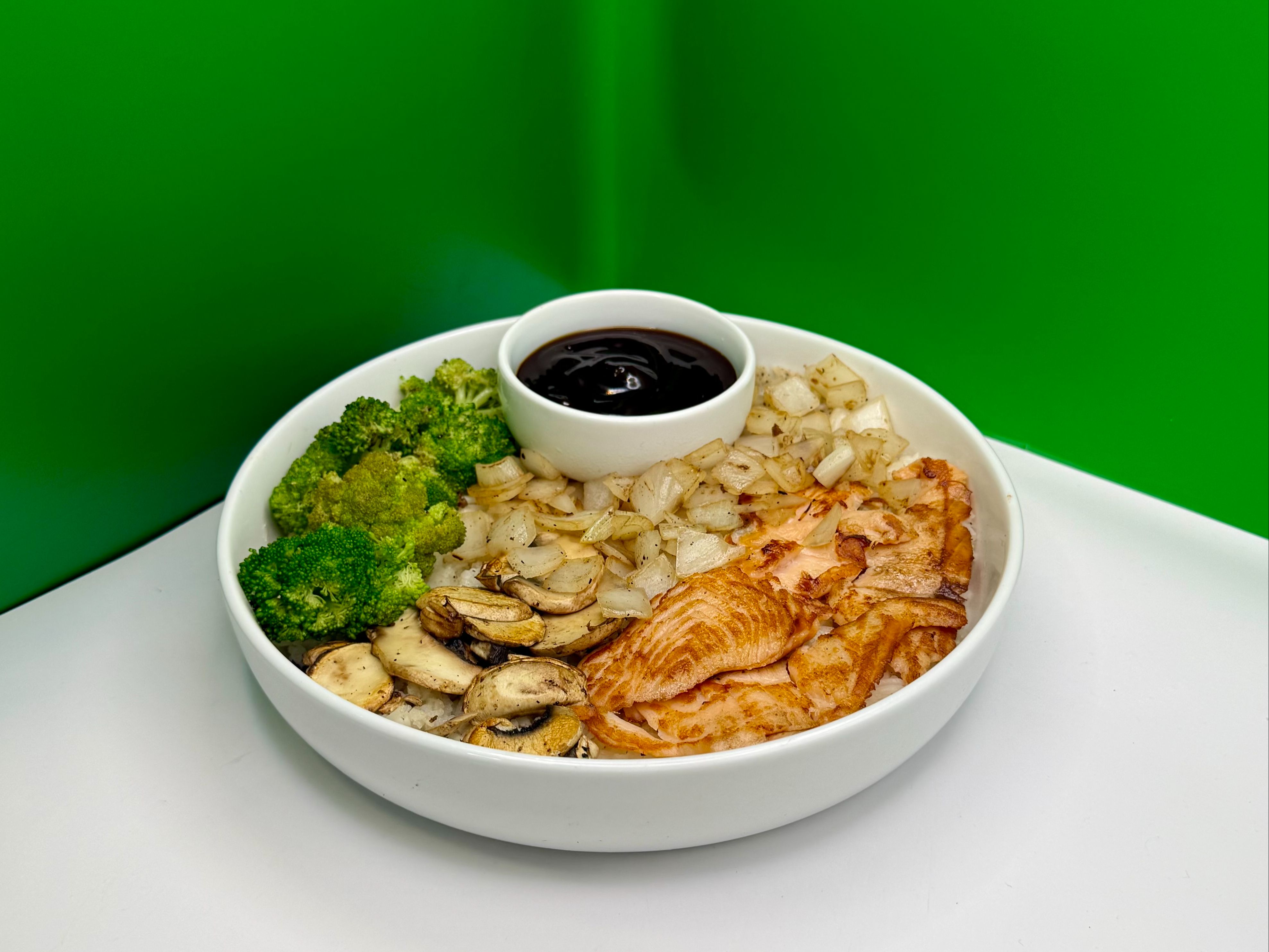 Salmon Bowl.