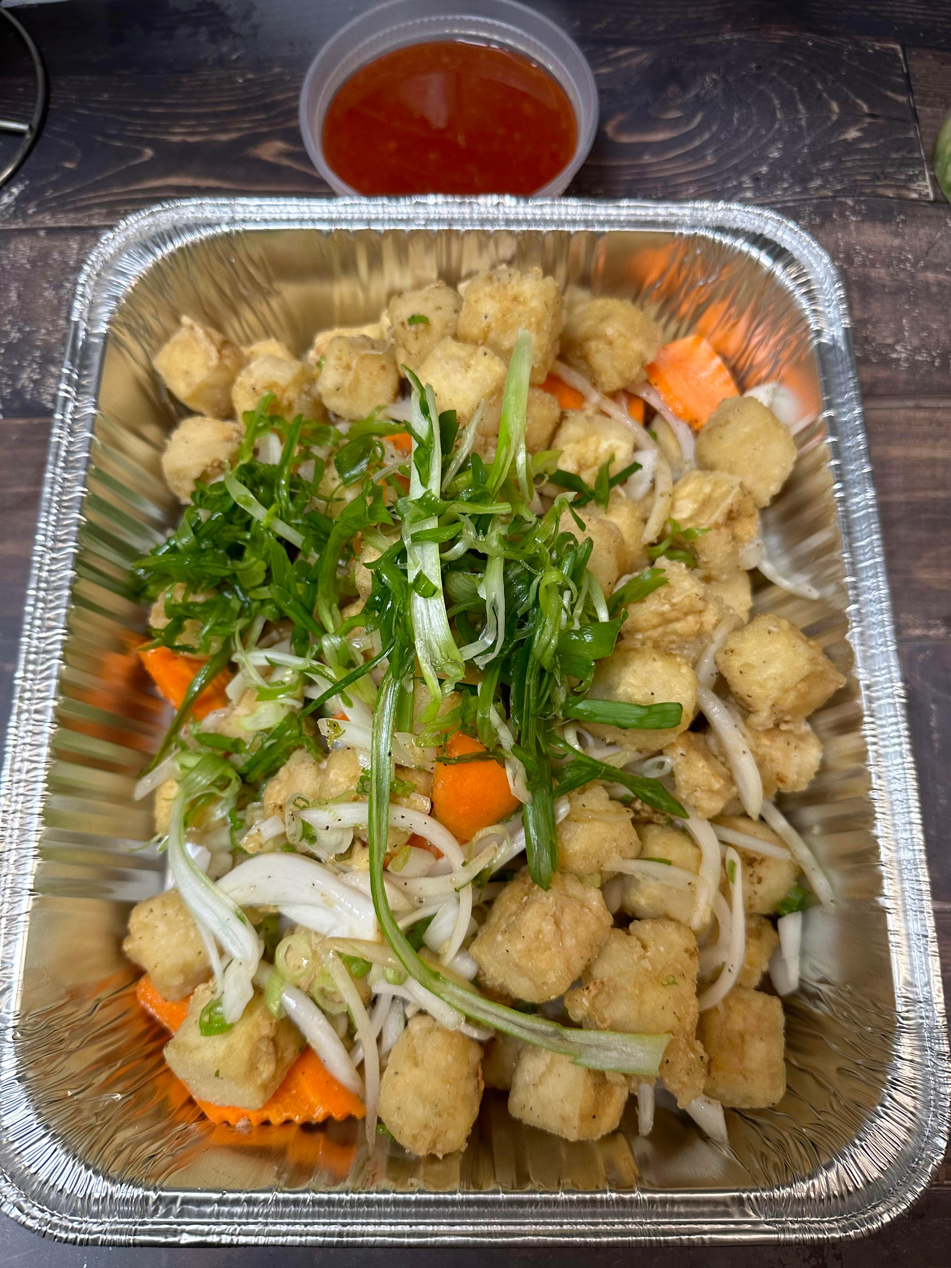 Crispy Tofu.
