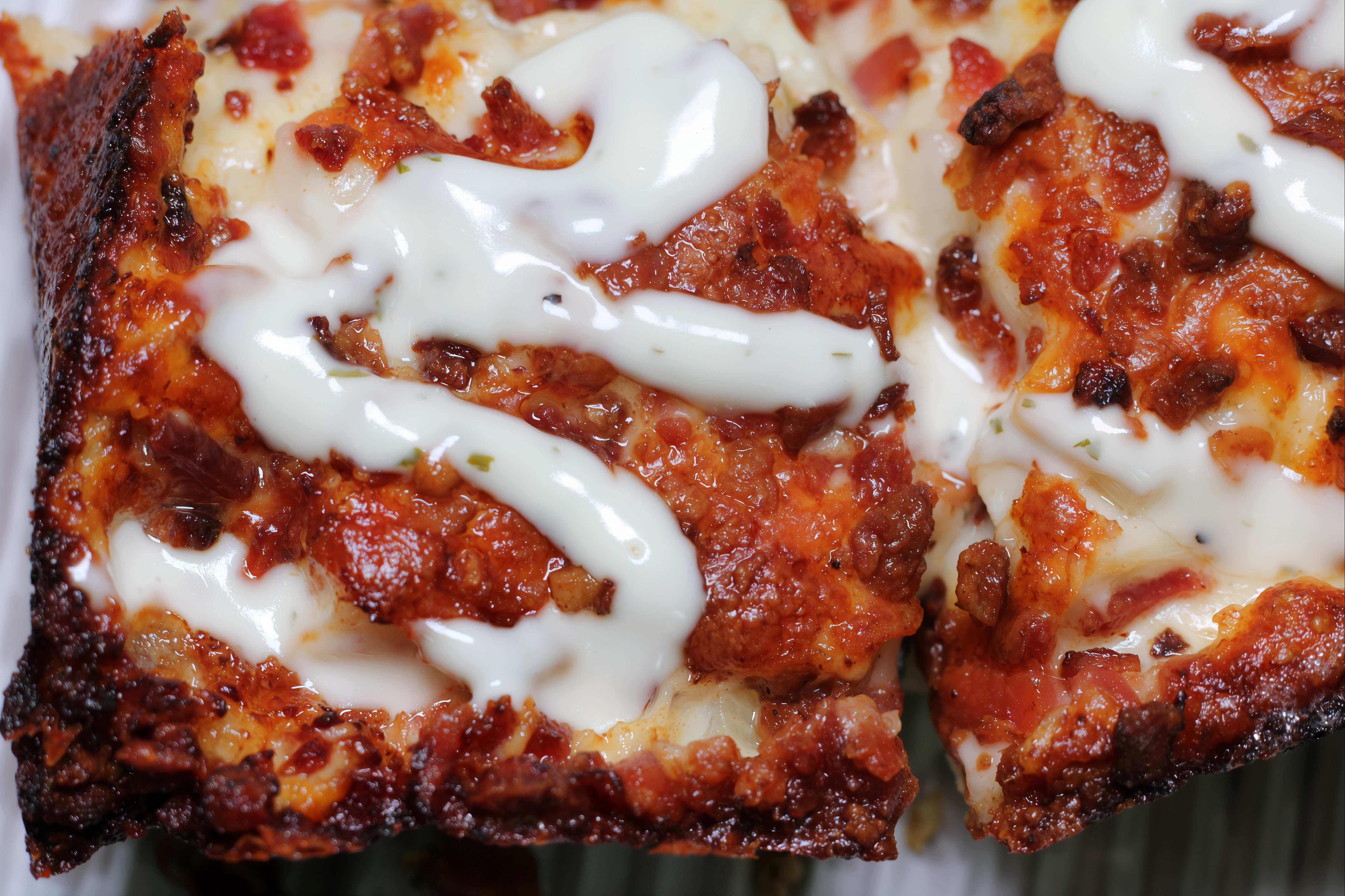 10x14 Chicken Bacon Ranch Pizza.