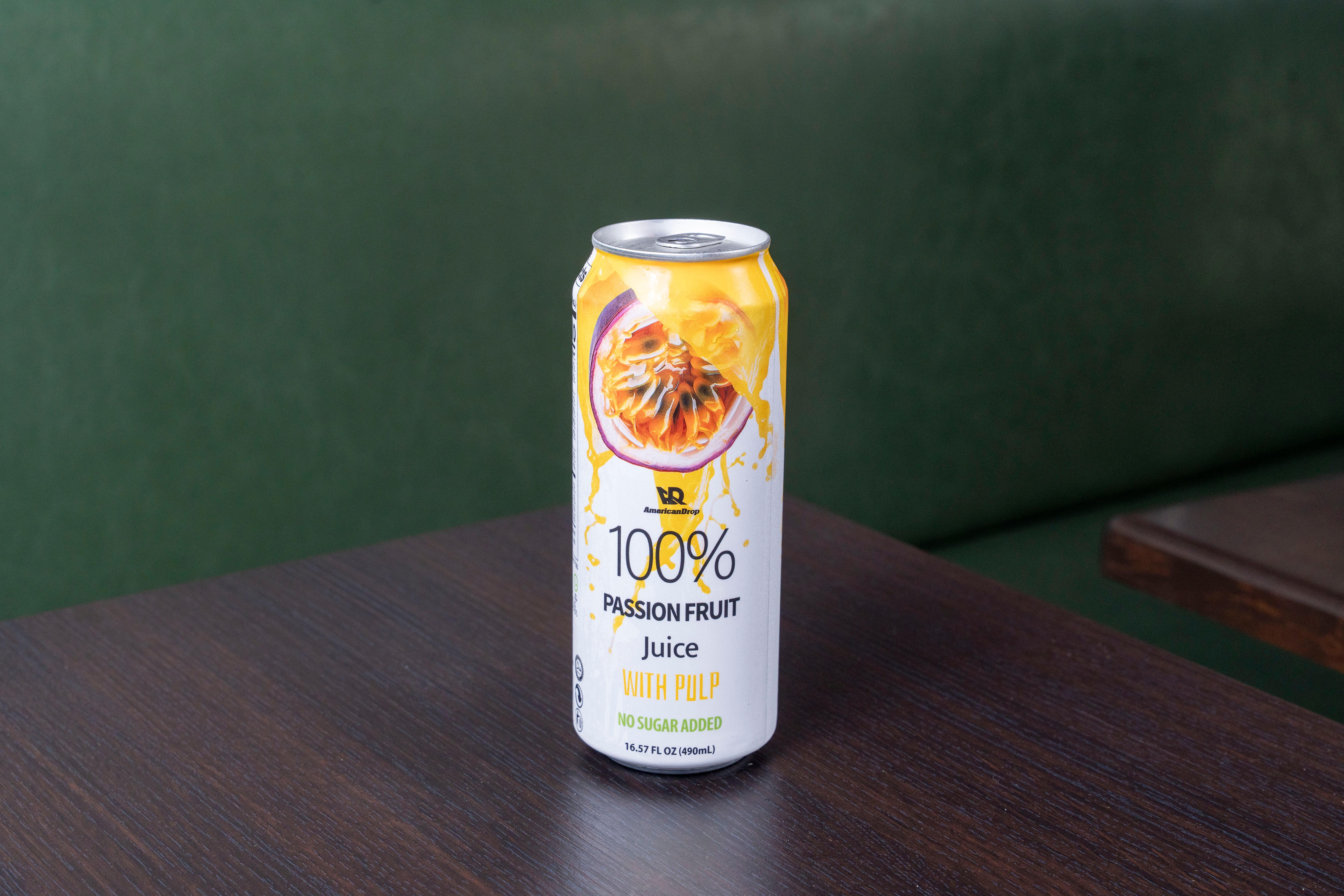 PASSION FRUIT JUICE WITH PULP.
