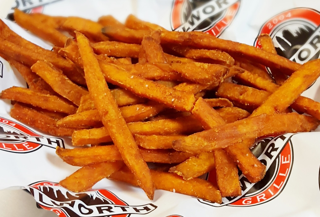 SIDE SWEET POTATO FRIES.