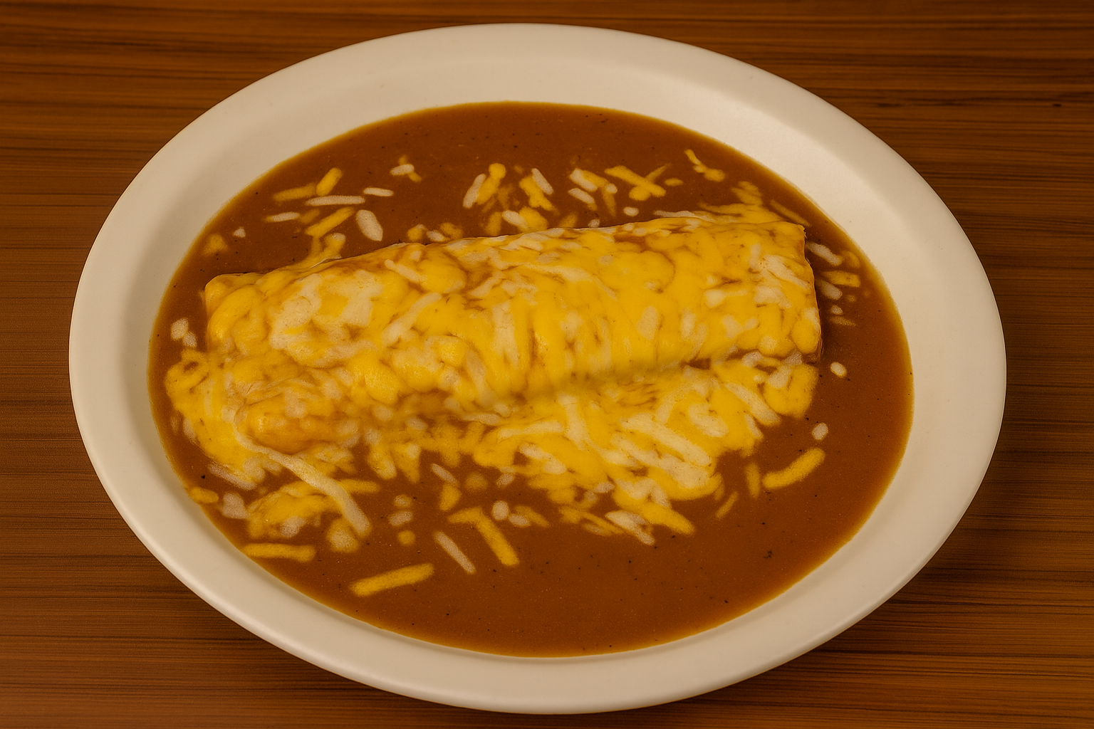 (1) Cheese Enchilada.