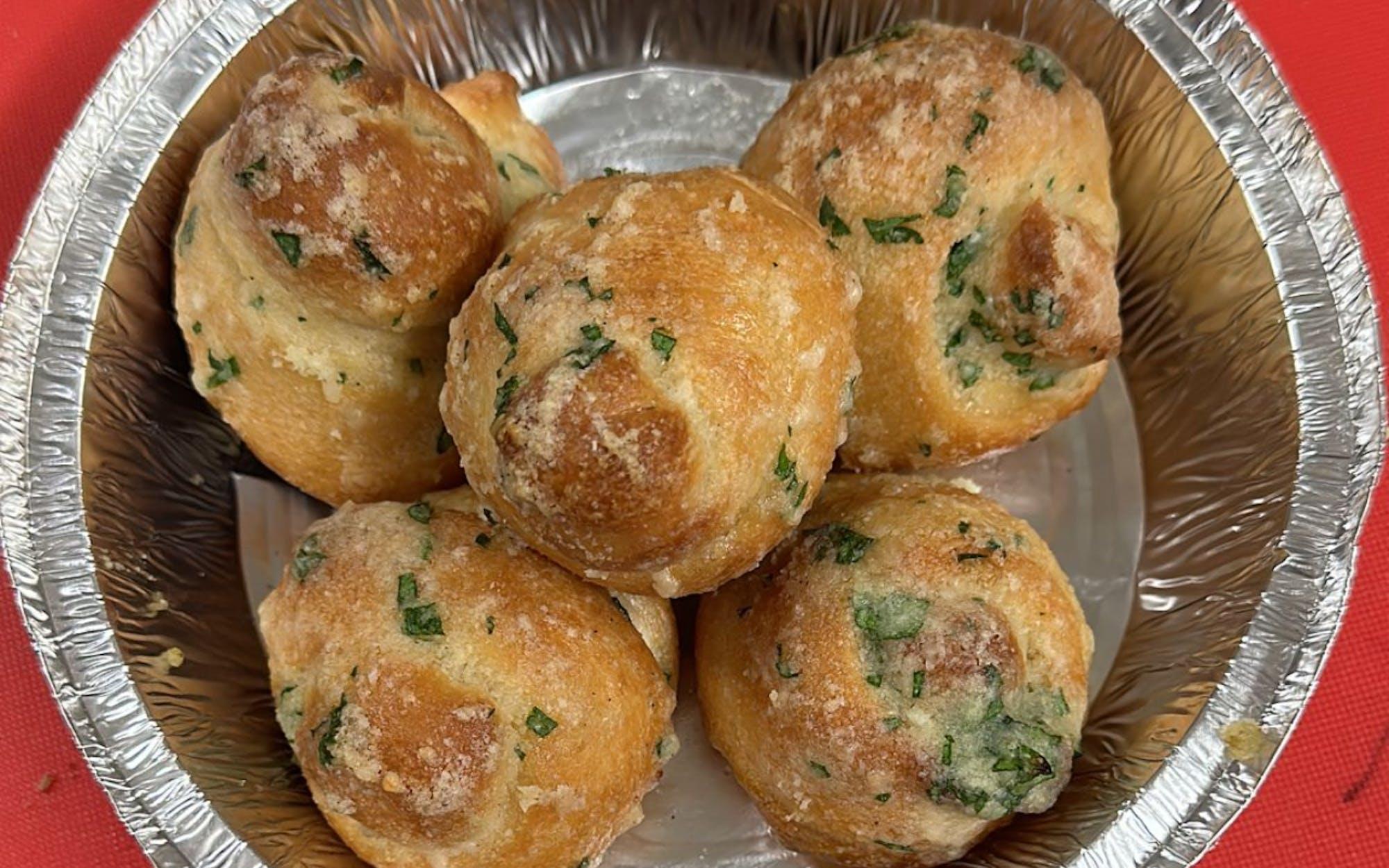 Garlic knots.