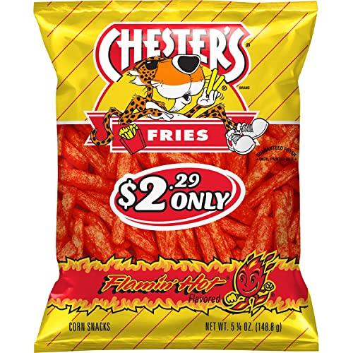 Chester S Flamin Hot Fries 5.25oz.