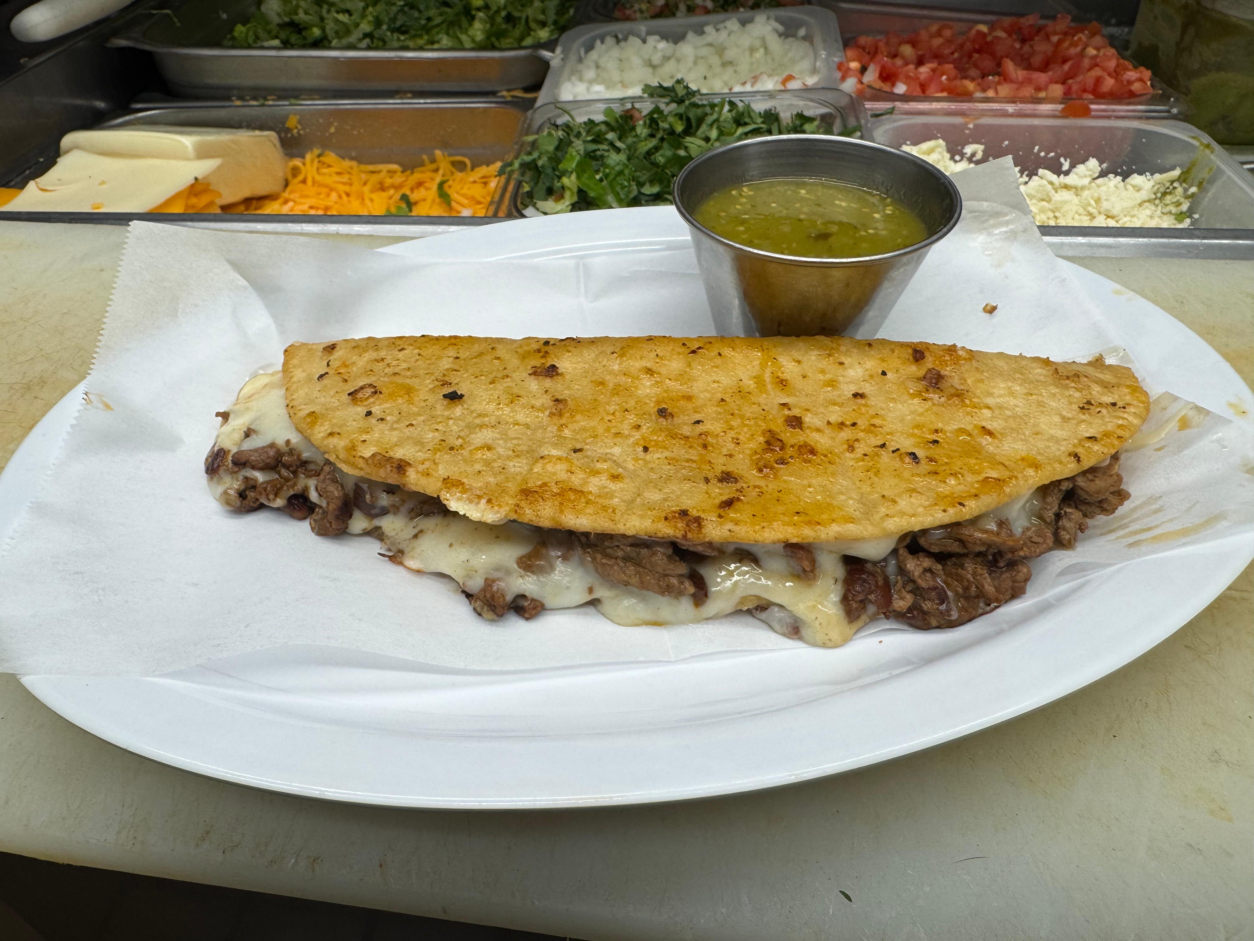 Quesadilla Asada.