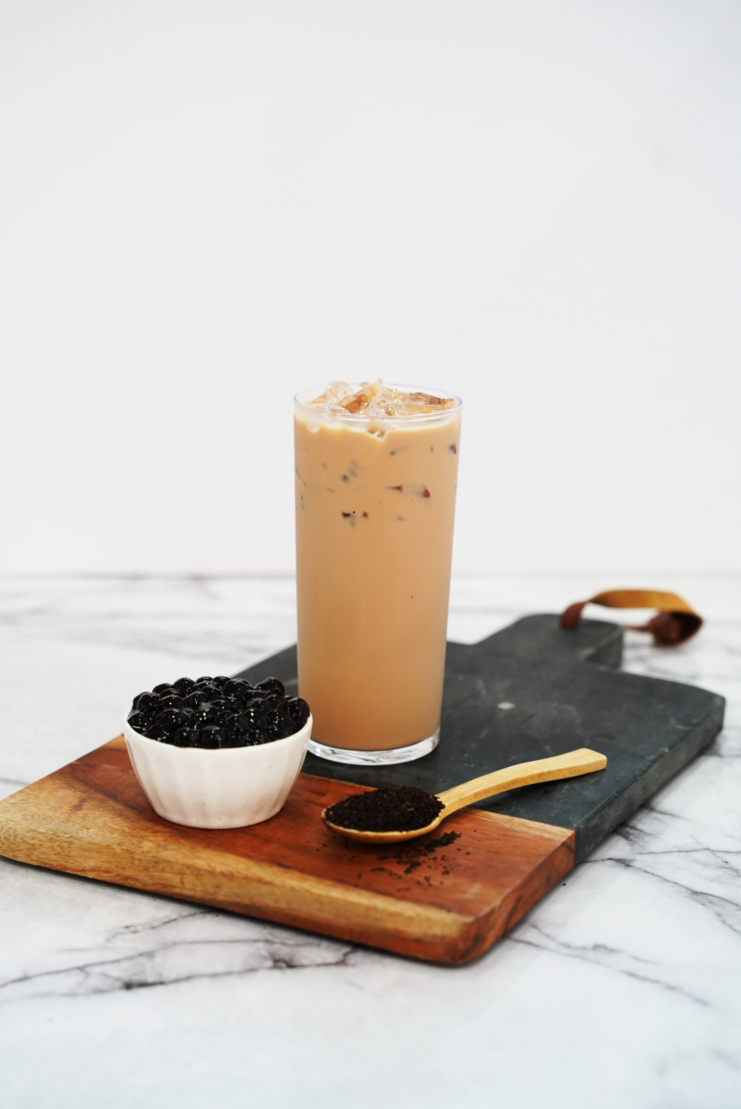 Roasted Oolong Milk Tea.