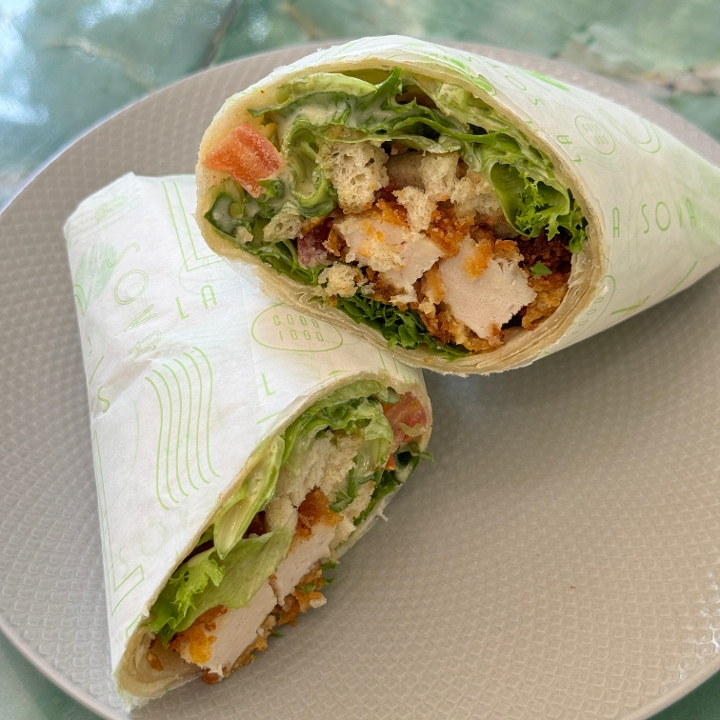 Chicken Caesar Wrap.