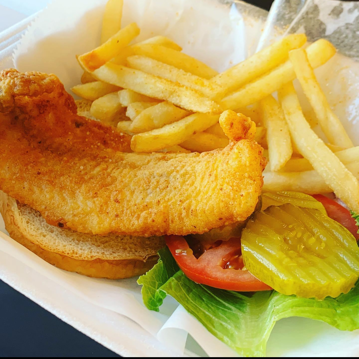 Fish Sandwich Combo.