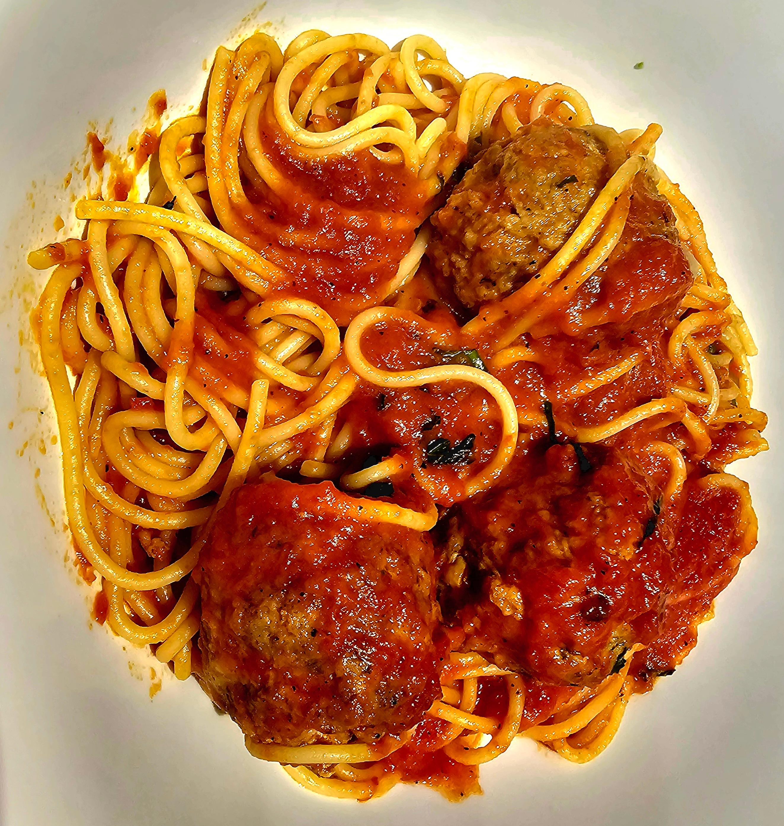 Spaghetti & Meatballs.