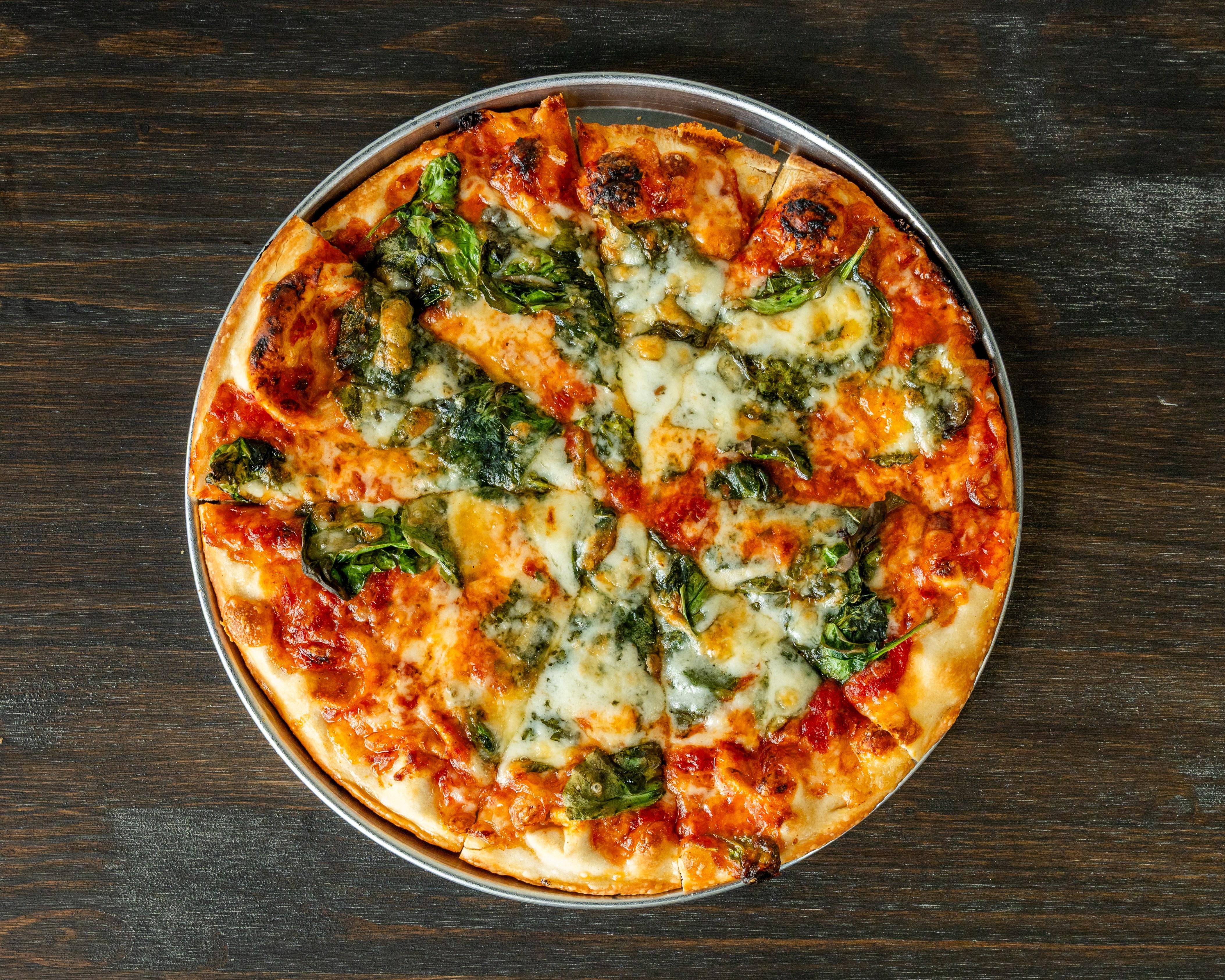 Fresh spinach.