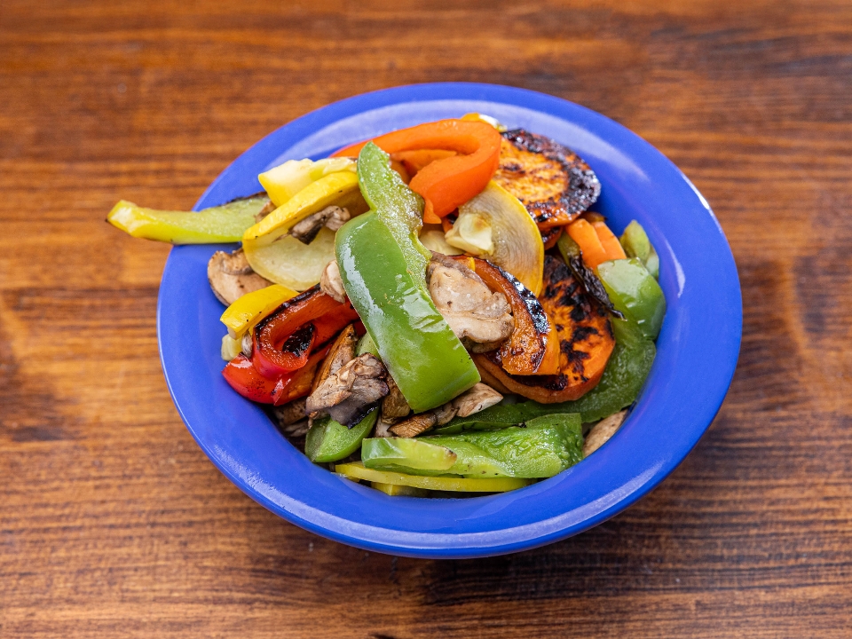 Grilled Vegetables & Rice.
