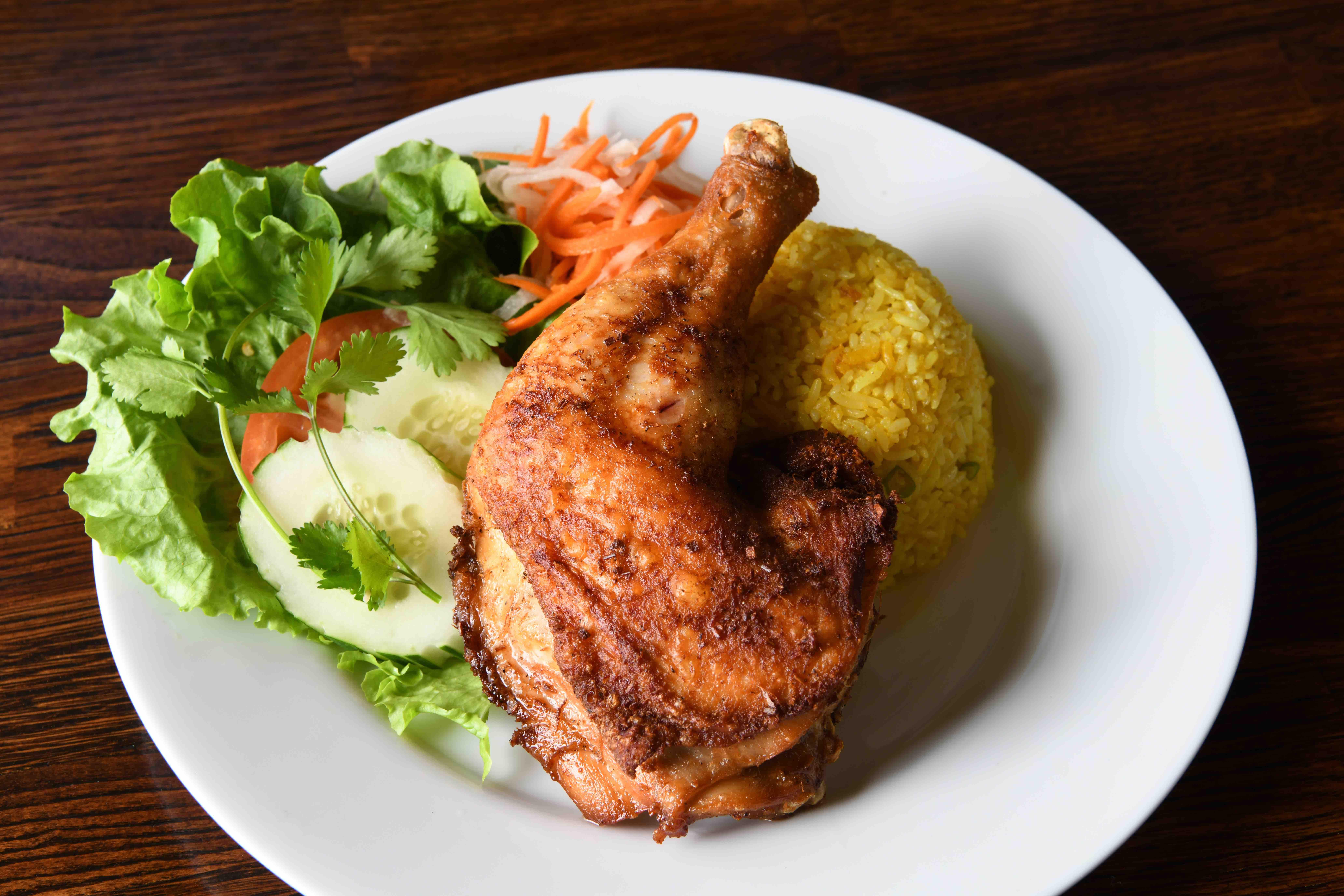 VN Fried Chicken Rice.