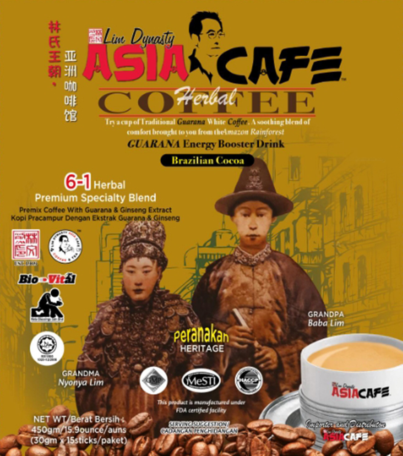 AC Coffee 6 in 1 BAG.