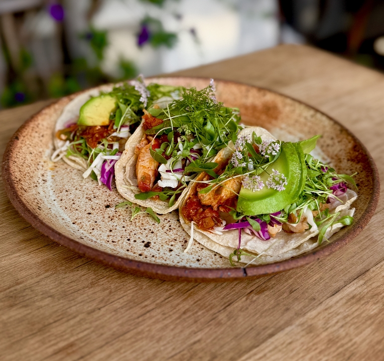 Spicy Fish Tacos.