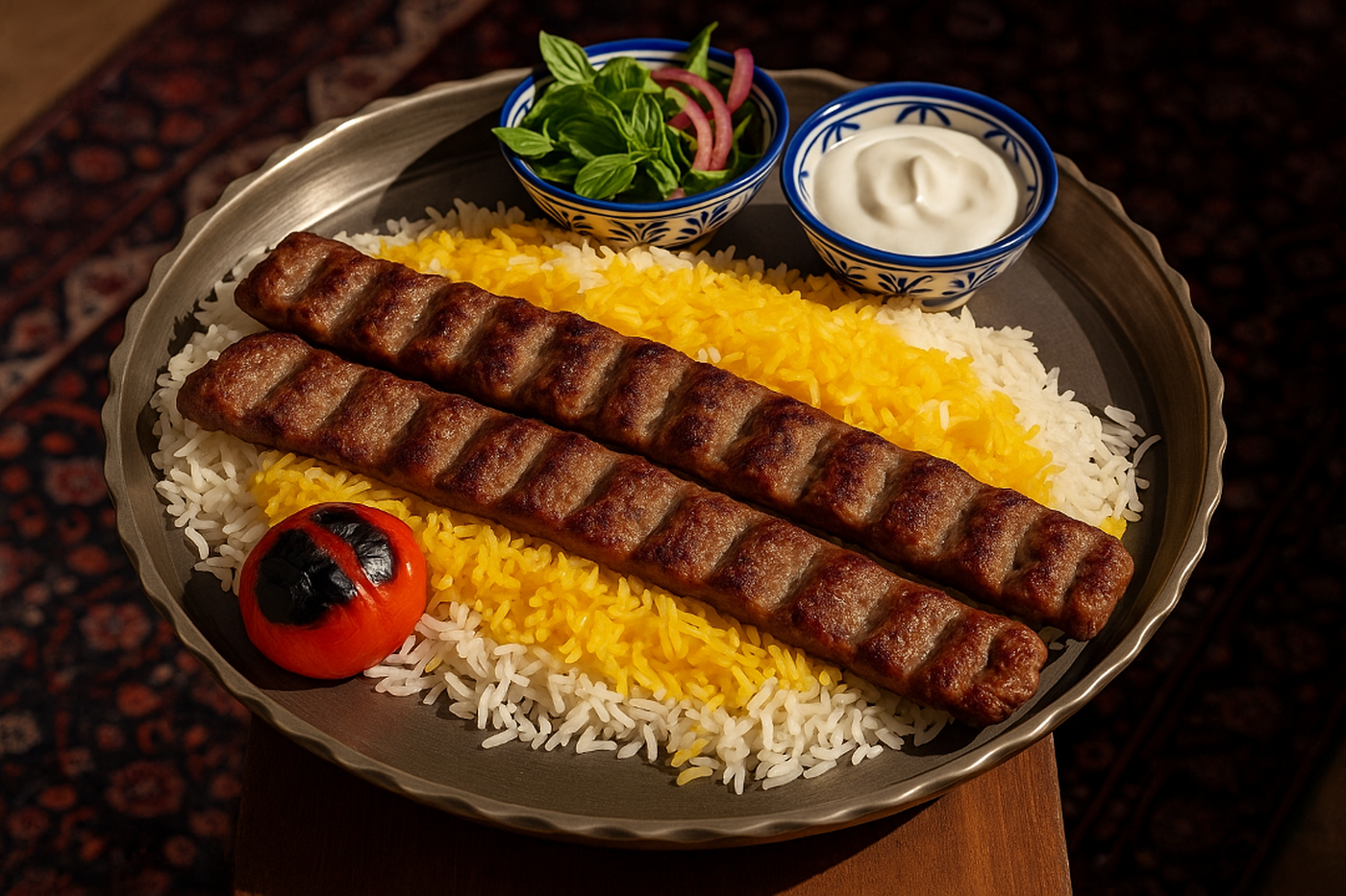 Kobideh Kabob (کباب کوبیده).