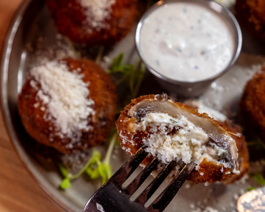 Stuffed Mushrooms.