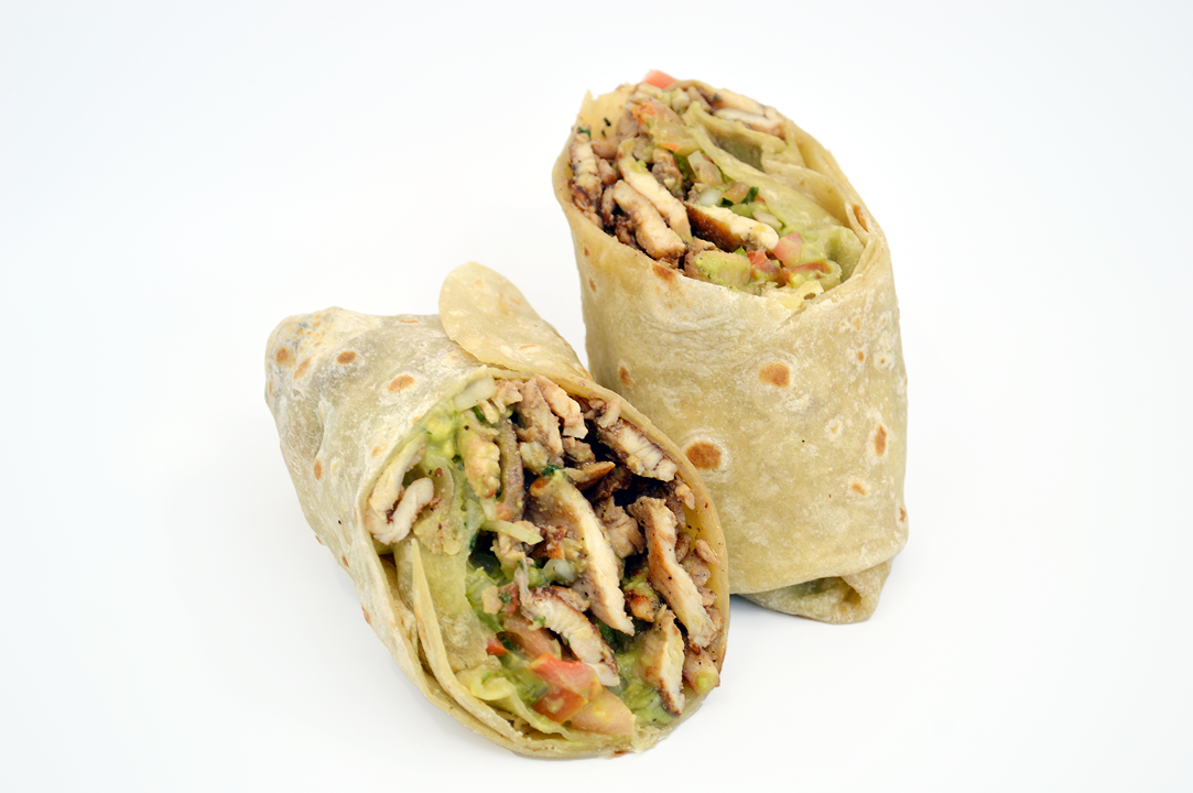 Pollo Asado Burrito.