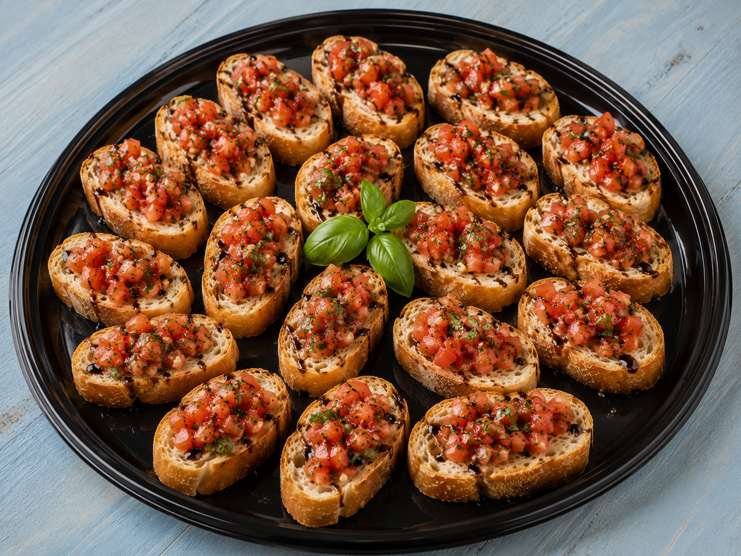 BRUSCHETTA TRAY - CO (10 PEOPLE MINIMUM).