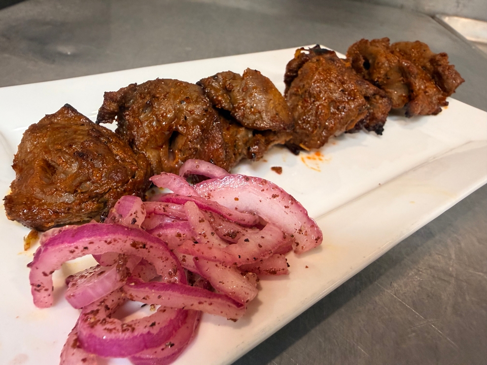 Extra Beef Loin Skewer.