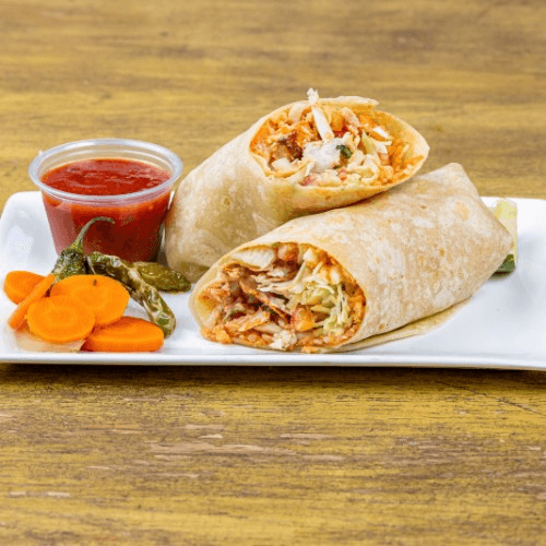 Grilled Fish Burrito.