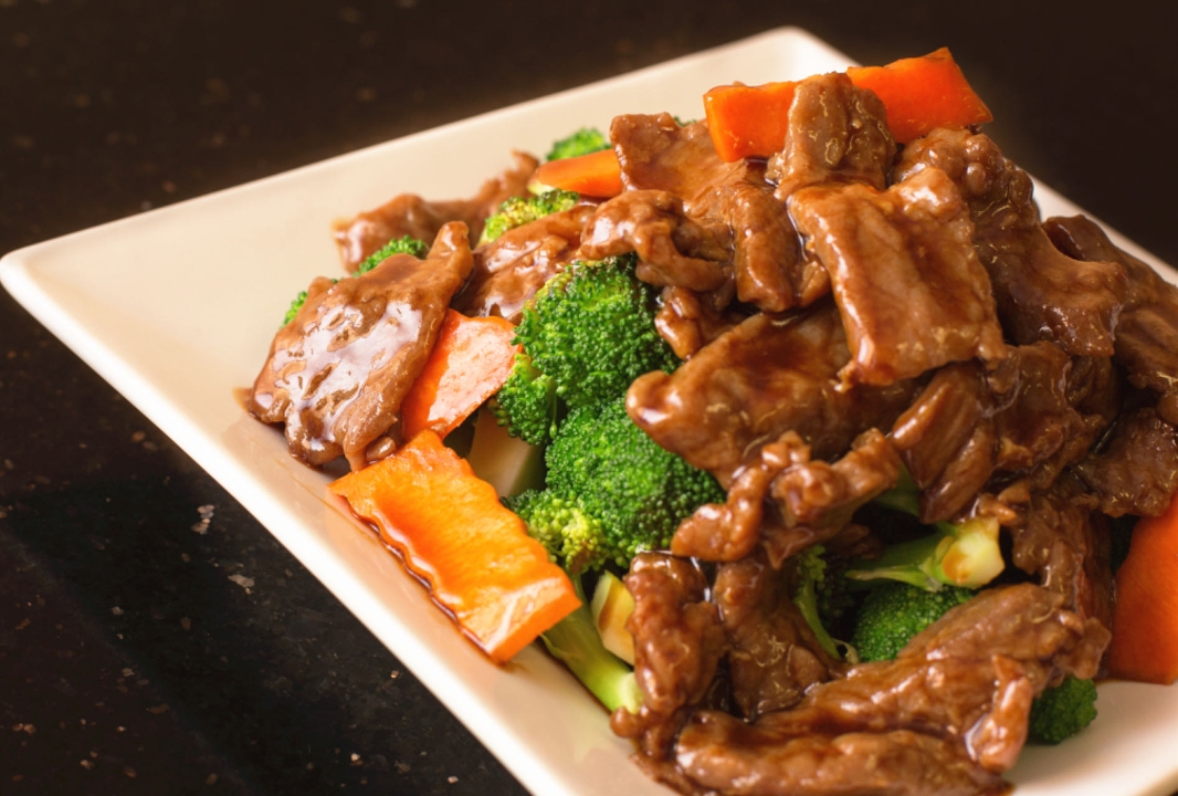 芥蘭豬/牛 93.Broccoli Pork /Beef.