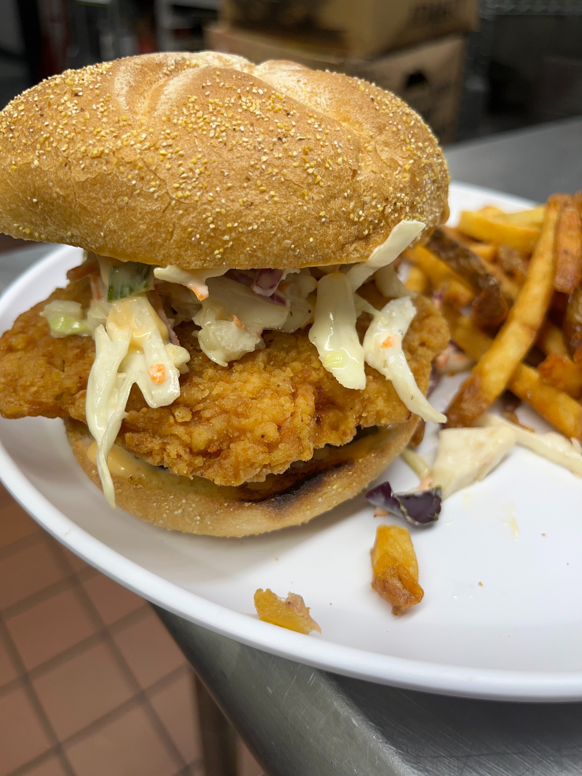 Fried Chicken Sandwich.