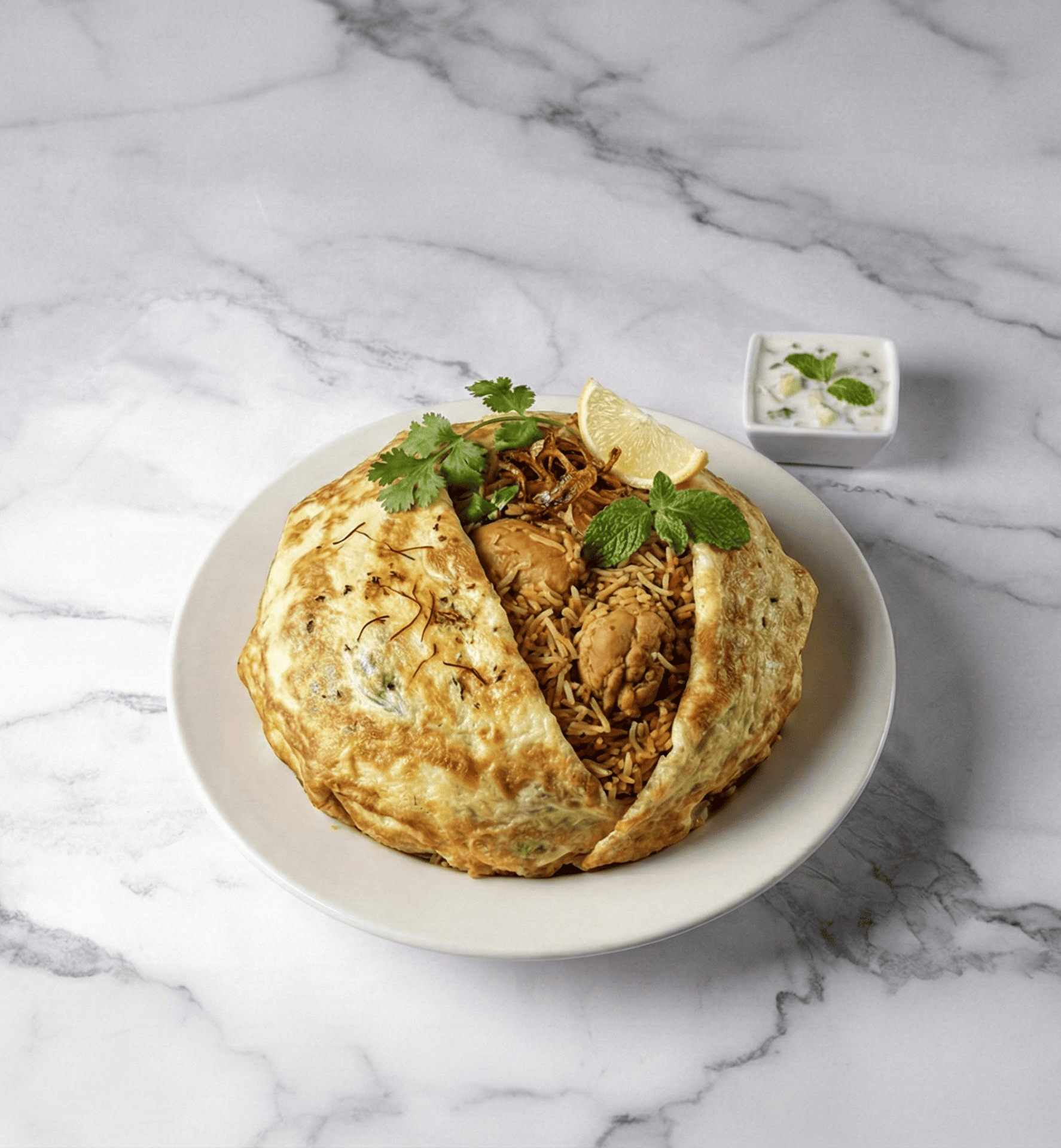 POTLAM PULAV CHICKEN.