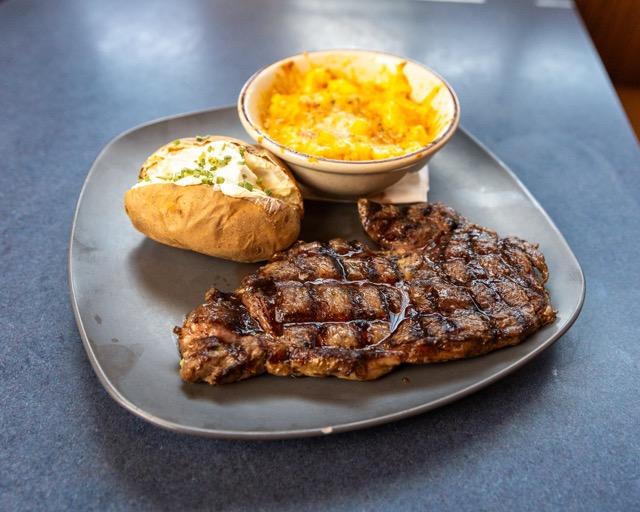 Ribeye Steak.