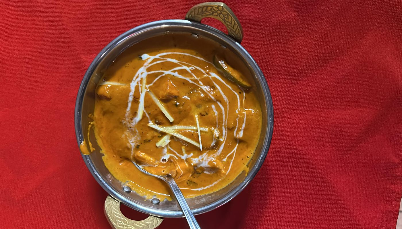 Paneer Butter Masala.